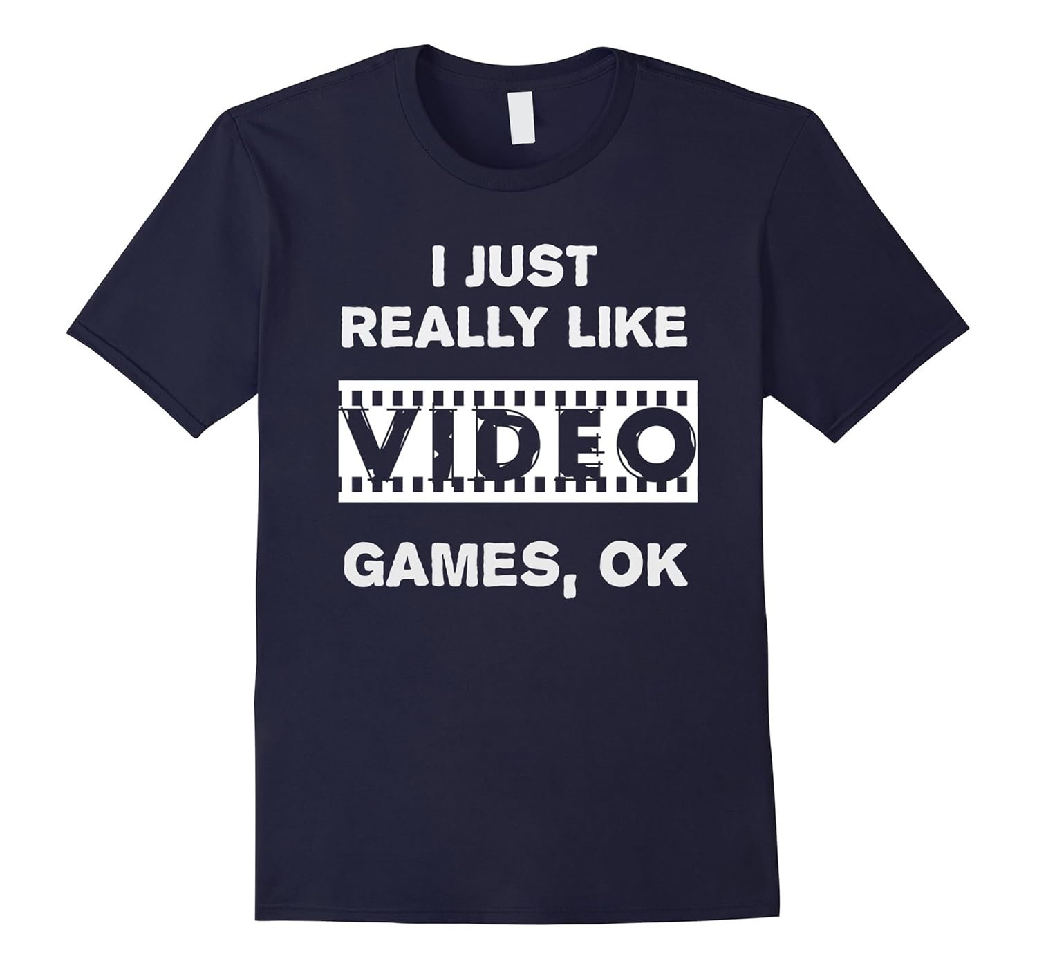 I Just Really Like Video Games OK? Funny Gamer T-Shirt Gift-Rose