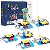 3 Set Telegraph STEM Kits Bulk, Science Kits for Kids Age 8-12, Engineering STEM Building Toys for Boys Ages 8-13, Crafts for Boys Girls 8-10, Build A Coding Robot 10-12