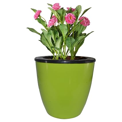 Eco365 6 Self Watering Decorative Pots (6 Pots)