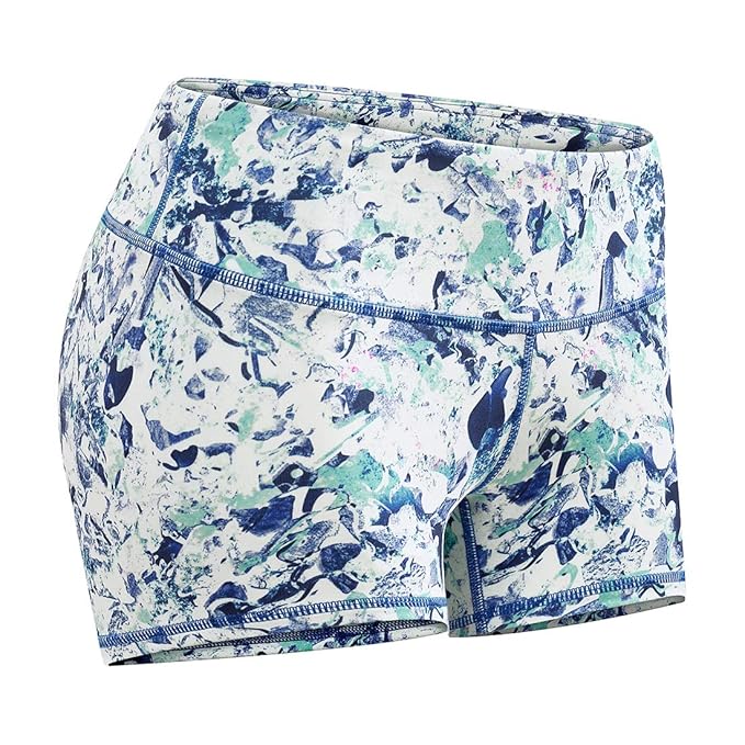 patterned volleyball spandex