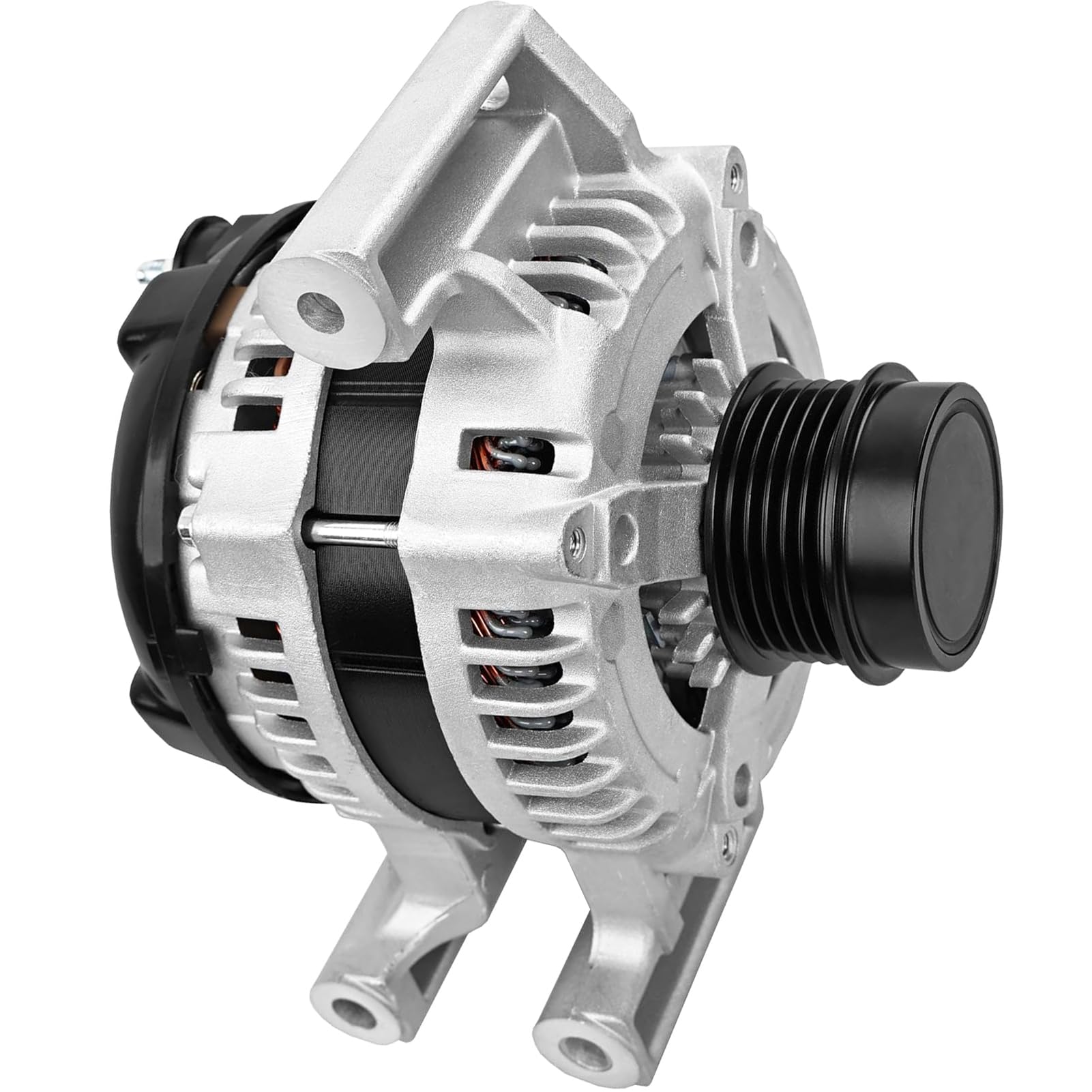 Photo 1 of 13592811 Alternator - 12V 150A Alternator Compatible with Chevy Malibu, Impala, Colorado, Camaro, Blazer|Cadillac ATS CTS|GMC Canyon|Buick Regal - Replace# 1042101960 22892568