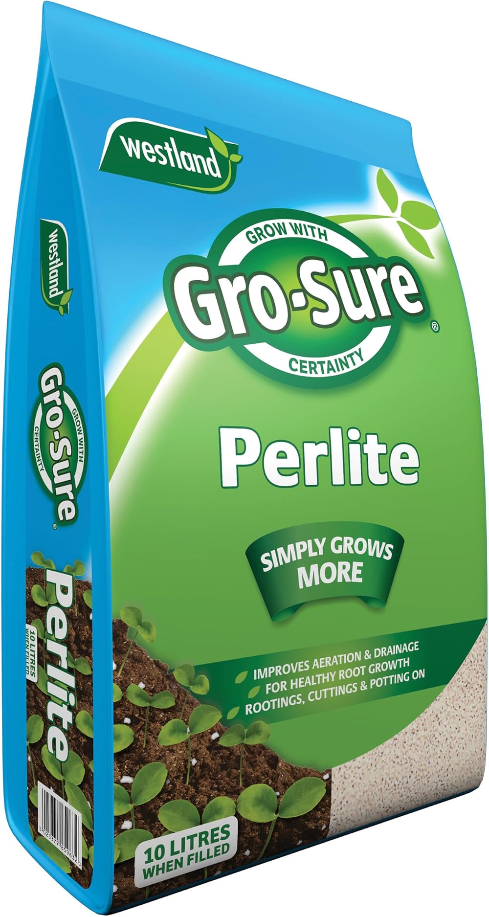 Westland Gro-Sure Perlite 10L for Improved Aeration & Drainage
