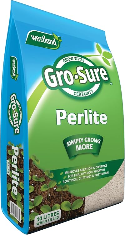 Westland Gro-Sure Perlite 10L for Improved Aeration & Drainage