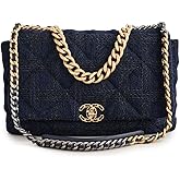 Chanel Women's Pre-Loved Maxi 19 Shoulder Bag, Tweed