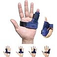 Pinky Trigger Finger Splint, Finger Splint for Women, Adjustable Finger Brace for Alleviating Finger Locking,Bending,Tendon Release and Pain Relief from Stenosing Tenosynovitis Small Size