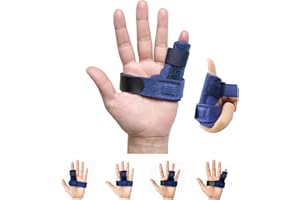 SHELLVCASE Pinky Trigger Finger Splint, Finger Splint for Women, Adjustable Finger Brace for Alleviating Finger Locking,Bending,Tendon Release and Pain Relief from Stenosing Tenosynovitis Small Size