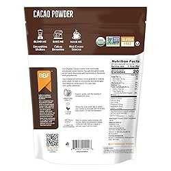 BetterBody Foods Organic Cacao Powder, Rich