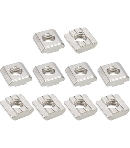 thumbnail image 2 of 20PCS Drop-In Tee T-Nuts T-Slot Aluminum Extrusion – M3 To M8 – For 3D Printer & CNC 2 of 5