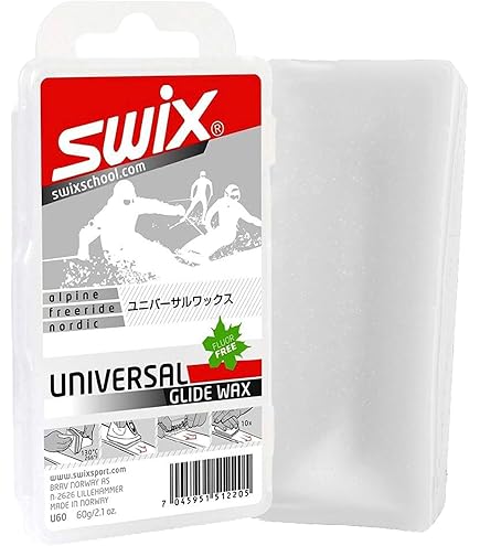 Swix HS6 Blue High Speed Ski & Snowboard Wax for Moderate