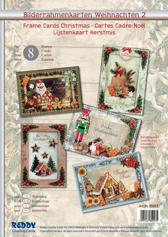 Reddy Craft Christmas 2 Frame Cards