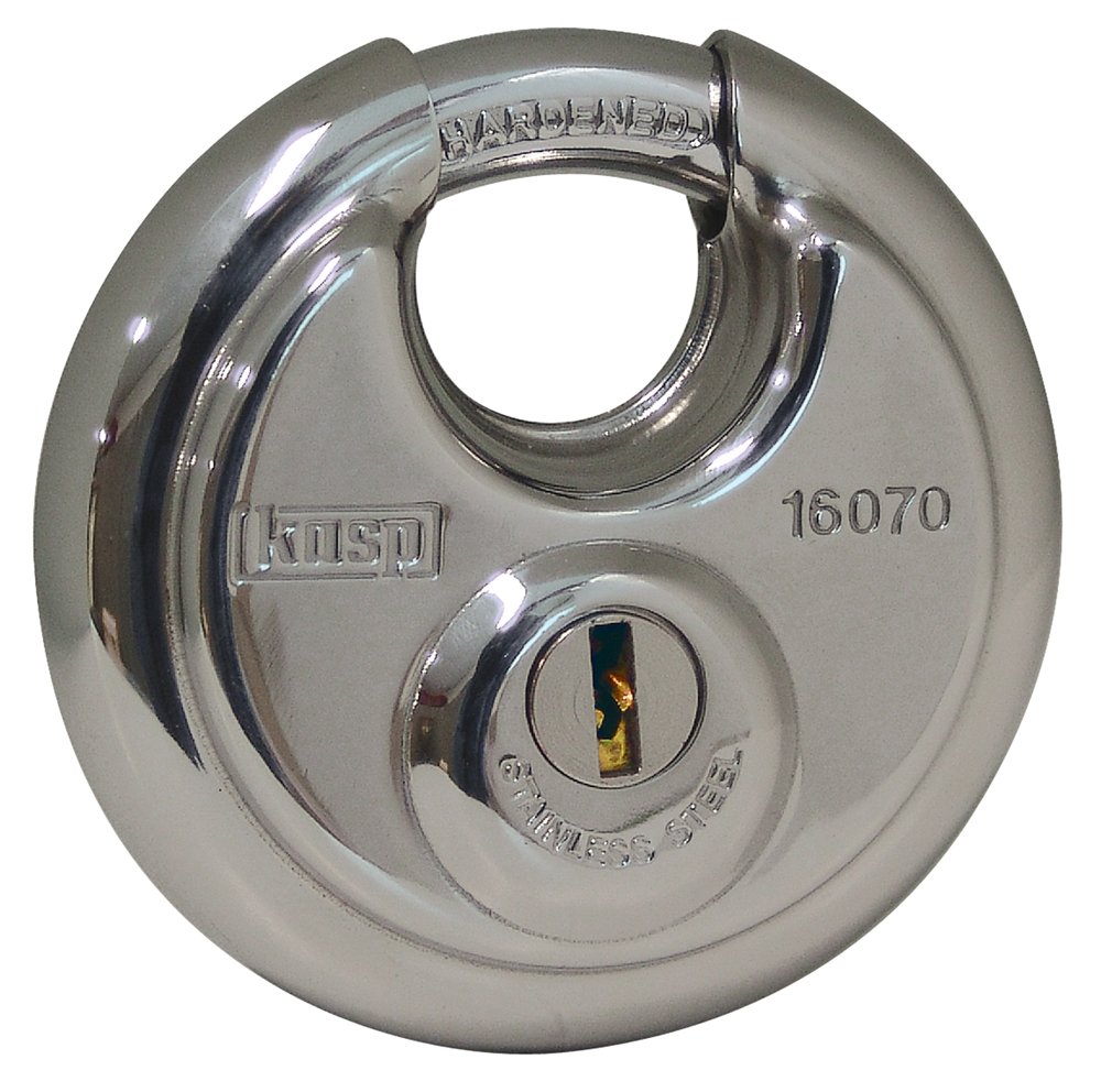 Kasp 160 Disc Padlock - 70 Millimeters - KA60703 - Keyed Alike