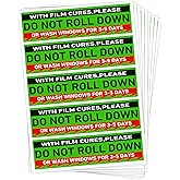 Do Not Roll Down Warning Labels,1x4 inch Do Not Roll Down Windows Film Attention Caution Stickers (200 Pcs)
