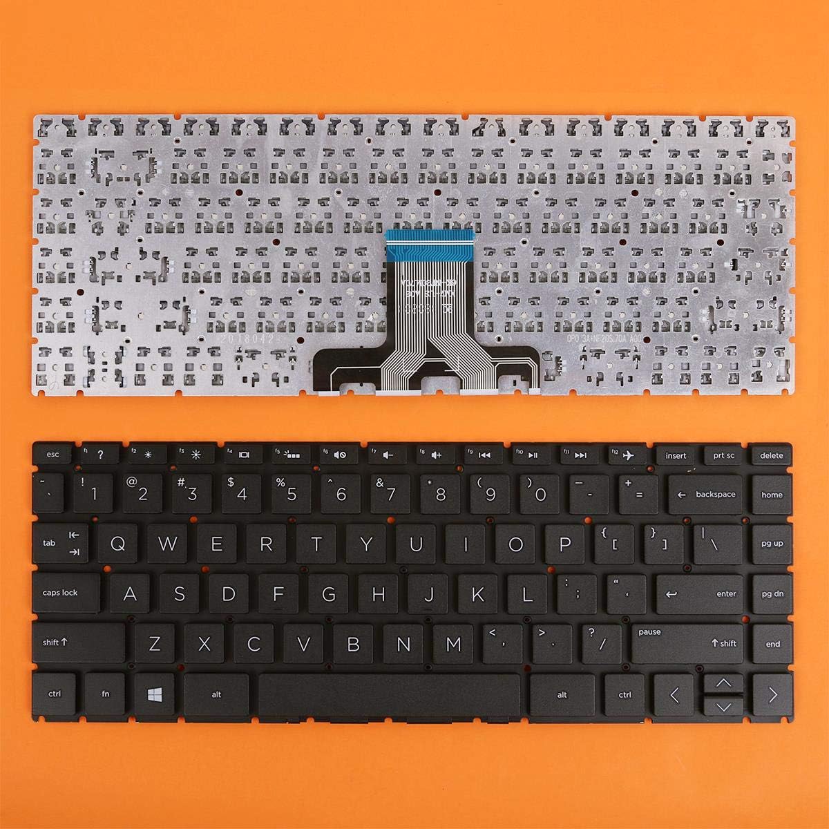 US Laptop Keyboard for HP Pavilion x360 14mcd 14tcd 14ce