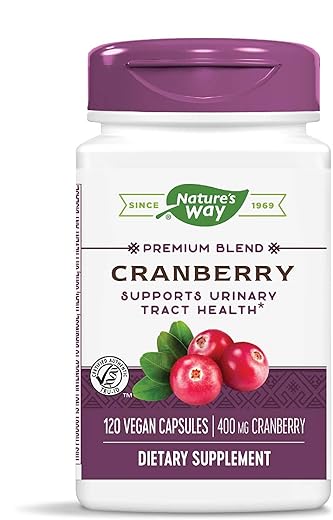 クランベリー･エキス 400mg 120Vcaps 海外直送品