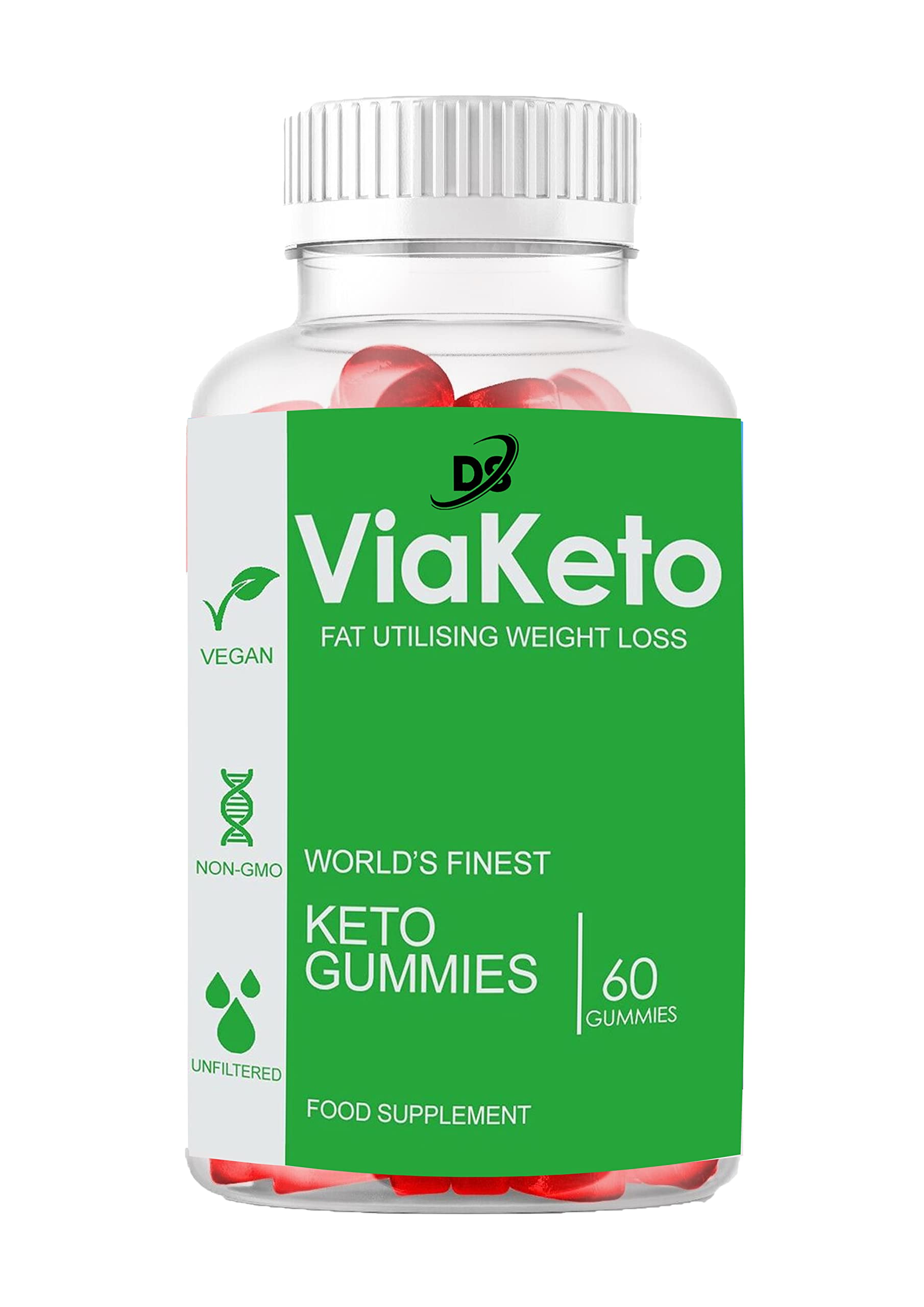 ViaKeto - 60 Gummies Original Advanced - Vitamins and Minerals - 1 Month Supply