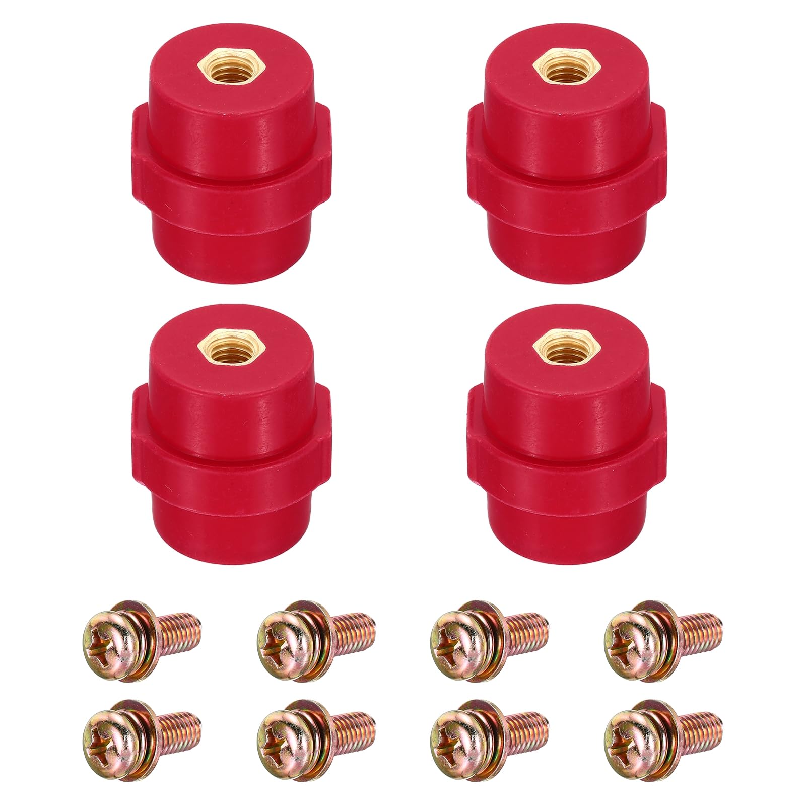 MECCANIXITY 4pcs SM-35 Busbar Insulator, Polyester