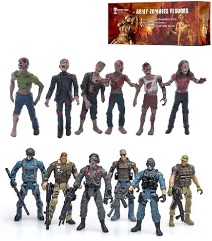 Amazon.com: Skeleton Warrior 20 Piece 2 inch Plastic Figure Set