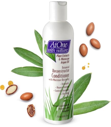 Amazon.com : AtOne with Nature Leave-in Conditioner with Aloe Vera - 8 oz  Hydrating Solution for Dry, Damaged and Over-Processed Hair : Standard Hair  Conditioners : Beauty & Personal Care