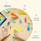 TYOREW 300 Sheets Origami Paper 15x15 cm Double Sided 20 Colors 70gsm view 3