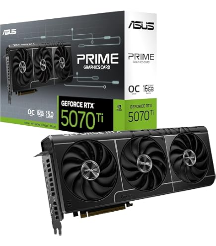 ASUS The SFF-Ready Prime GeForce RTX 5070 Ti OC Edition 16GB GDDR7