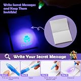 DazSpirit 8 Pieces Invisible Ink Pens and Notebooks Set Detective Theme view 4