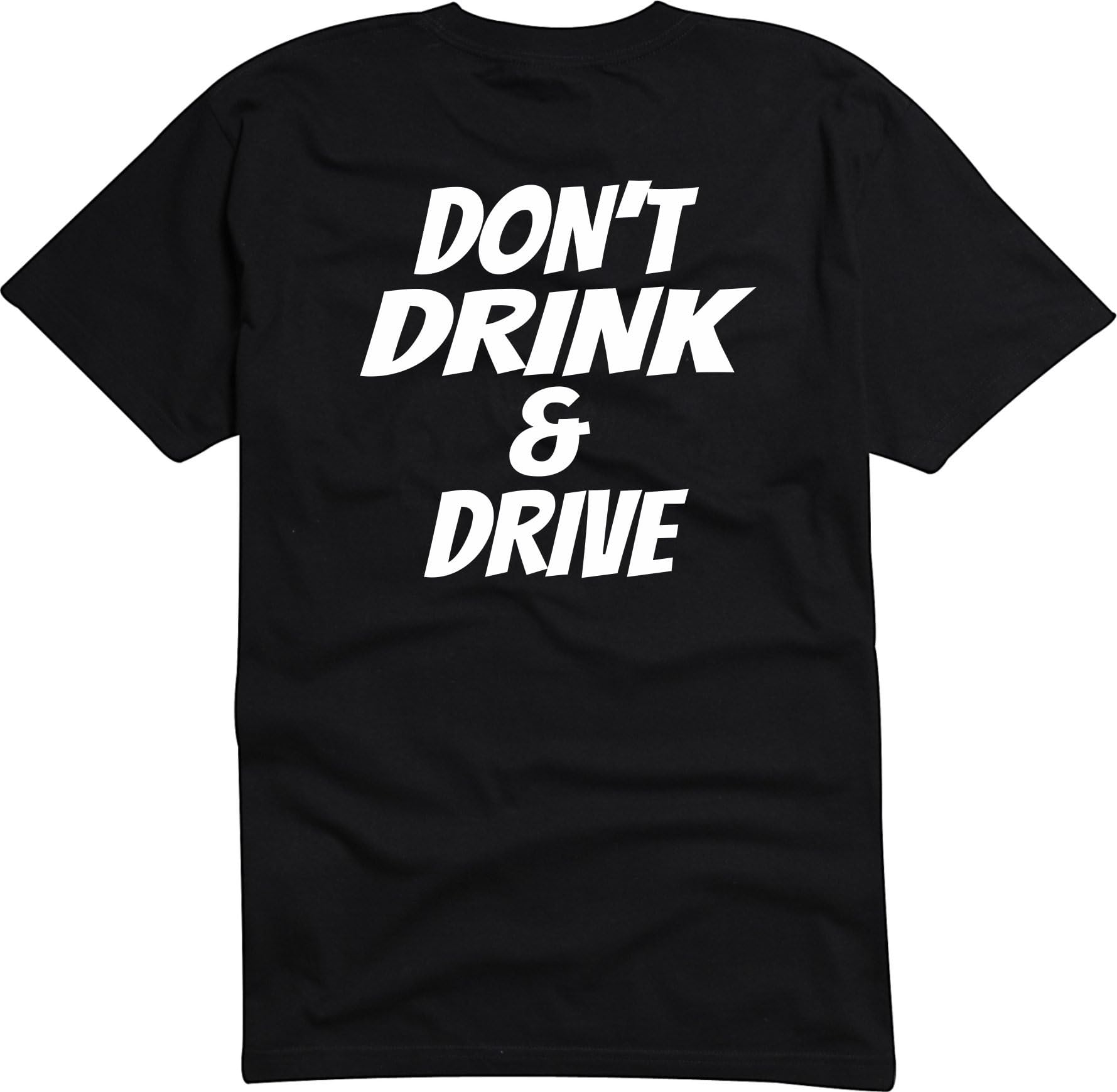Black Dragon - T-Shirt Man JDM / Die cut - Dont drink and drive