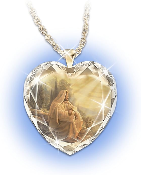 Always With You Crystal Heart Pendant Necklace