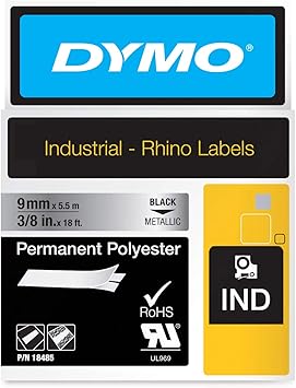 dymo permanent labels