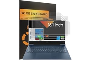 KEANBOLL 3 Pack Anti Glare Screen Protector for HP OMEN 16.1" & HP Victus 16.1" Gaming Laptop(16.1 inch),Matte Eye Protection & Anti Fingerprint Screen Filter