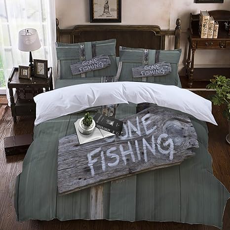 boys fishing bedding