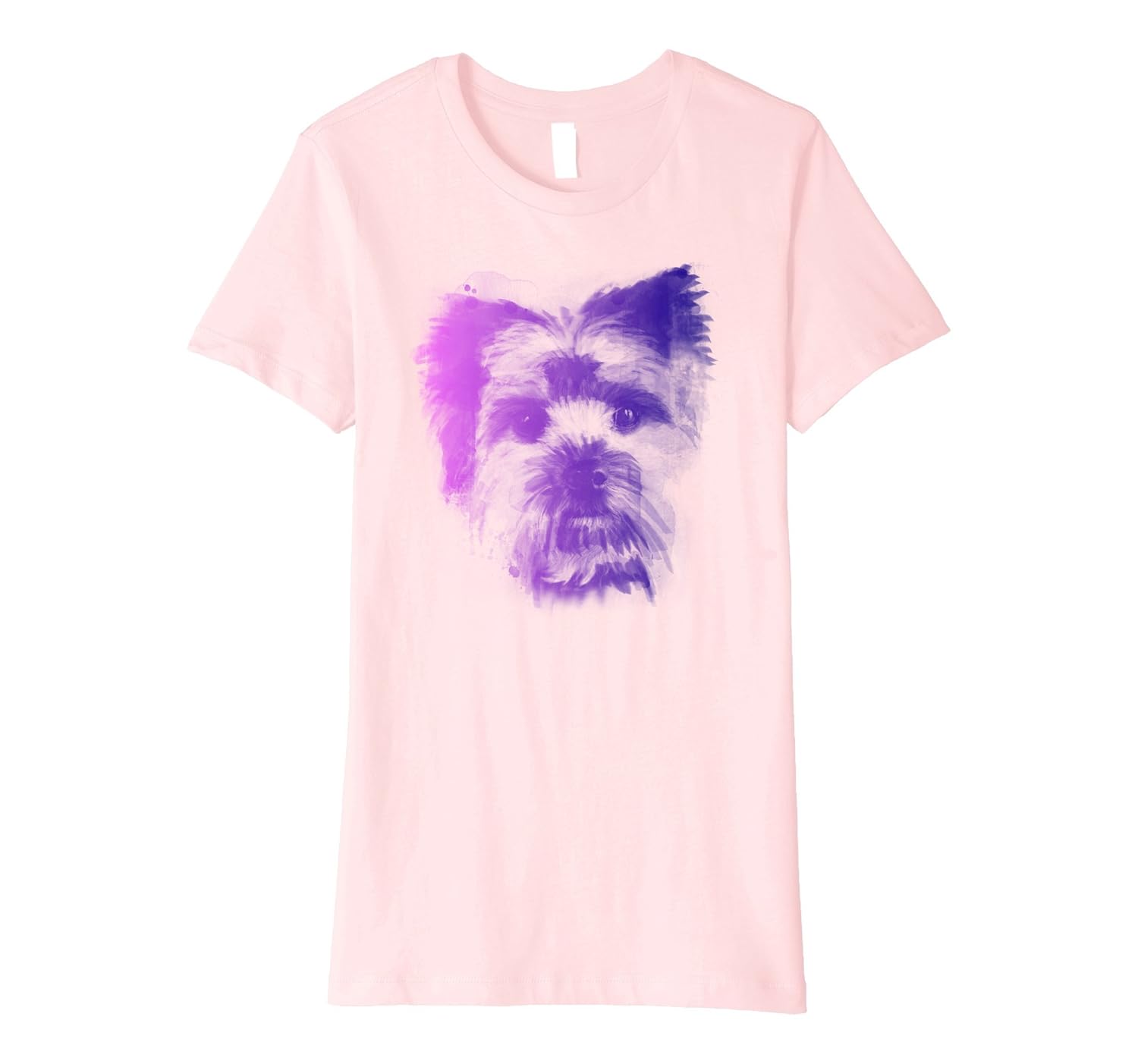 Womens Cute Yorkie Terrier Puppy Dog Dorm T Shirt-ANZ