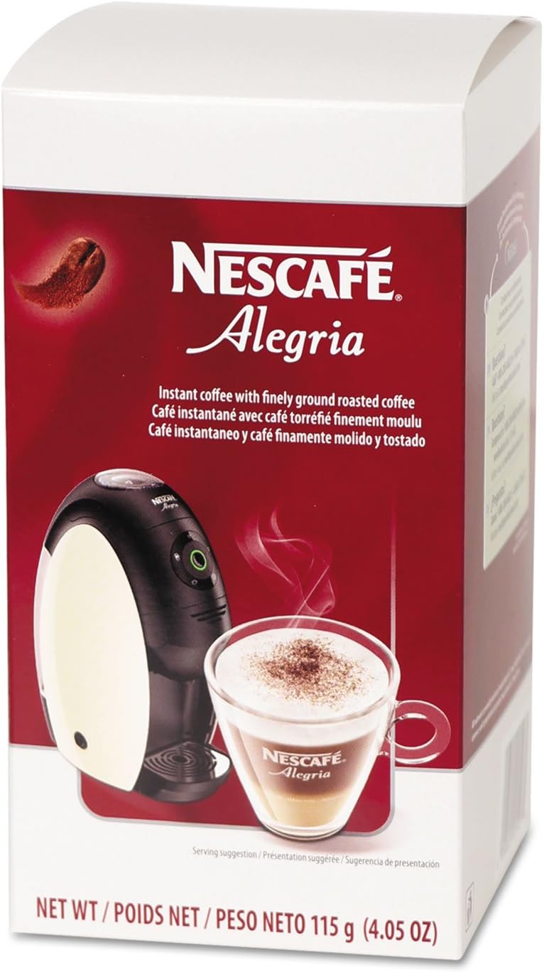 Nescafé 11386EA Alegria 510 Coffee, 4.05 oz, Regular, Canister