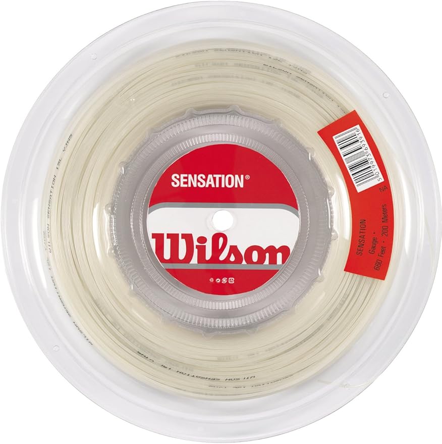 Wilson Sensation Tennis String white Size1.25 mm Amazon.co.uk Sports