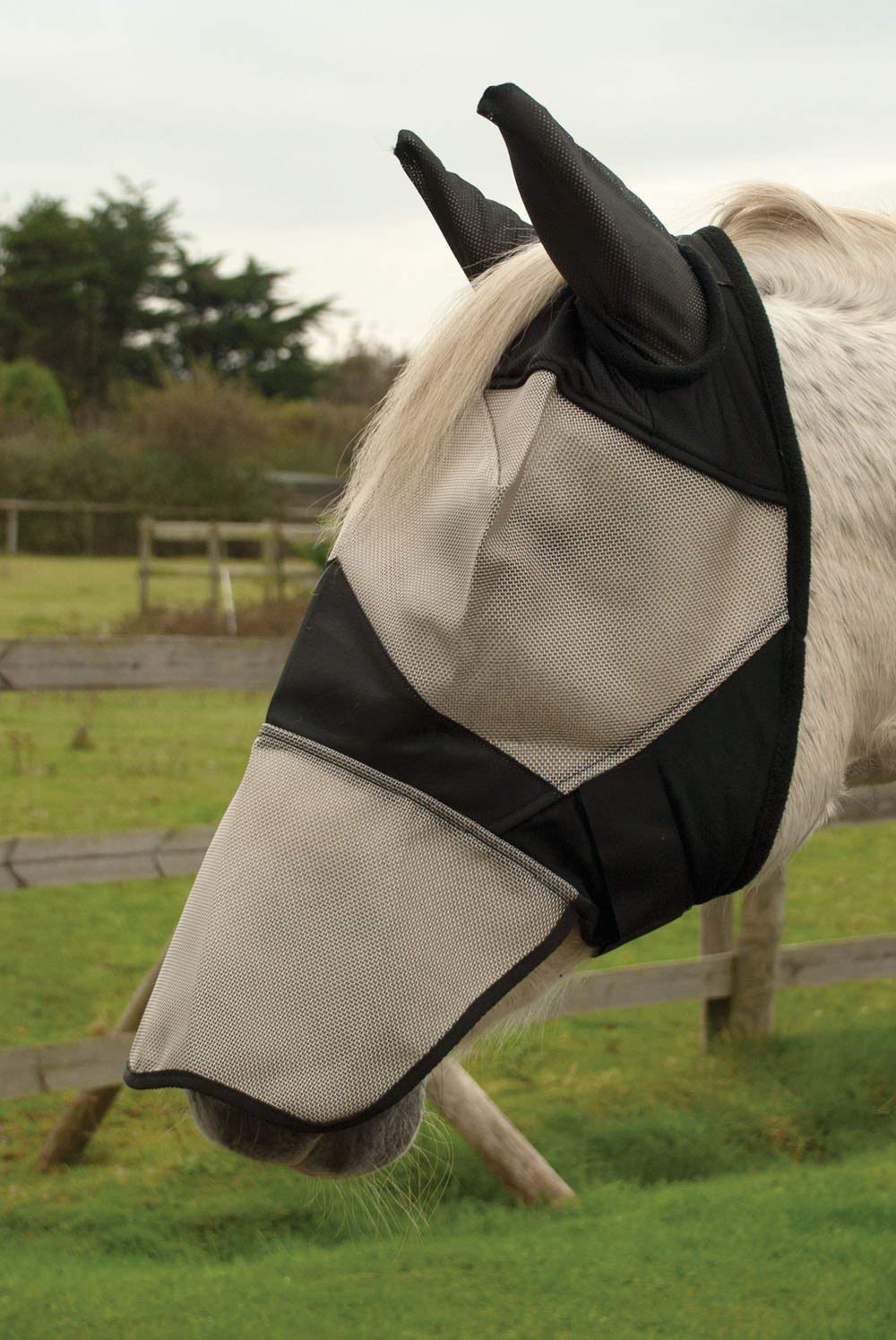 Rhinegold Fly Mask With Ears And Nose - Full