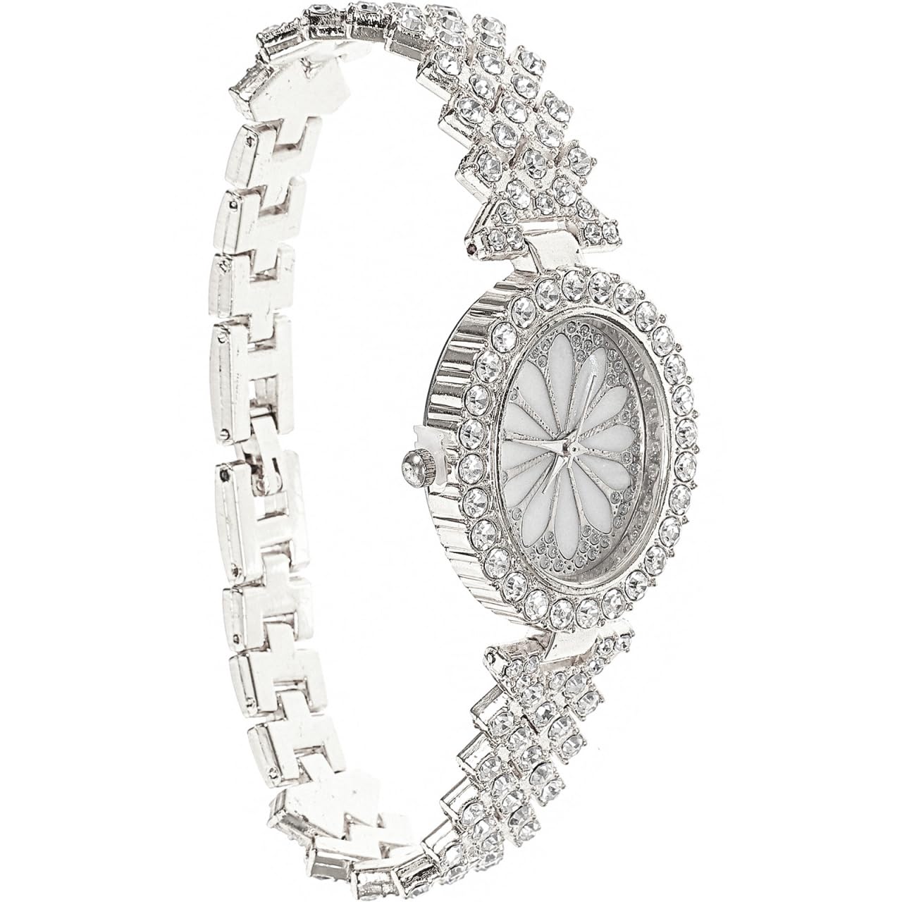 Hemobllo Ladies Watch: Luxury Women Watches Full Rhinestones Watches for Women Dial Bling Watch Elegant Dress Wrist Watches Fashion Casual Womens Watch