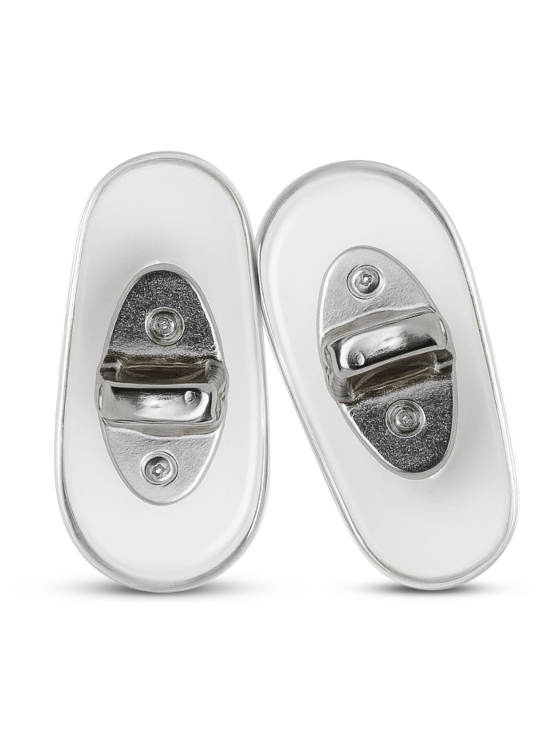 SPORTS WORLD VISION RB Glasses Nose Pads | Soft PVC Certain RB Aviator Glasses Cushion Pads | Easy Clip-On & Screw-in Replacement with Silver & Gold Finish | Available in 11, 13, 15mm Sizes