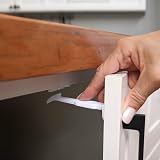Dreambaby Safety Catches for Cupboards & Drawers 4 Pack Childproof Locks Latches view 2
