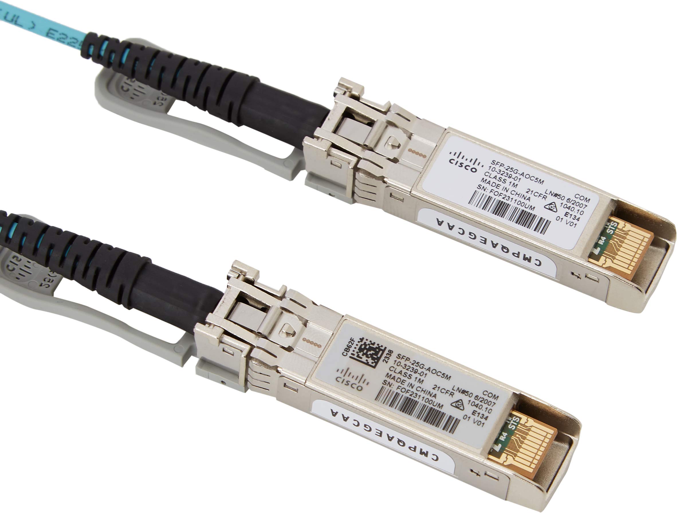 25Gbase Active Network Optical Cable, SFP28, 5m