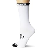 Pearl Izumi Men's Elite Tall Sock, White, Small