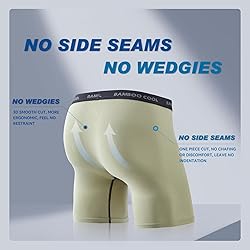 BAMBOO COOL Men's Underwear Boxer Briefs