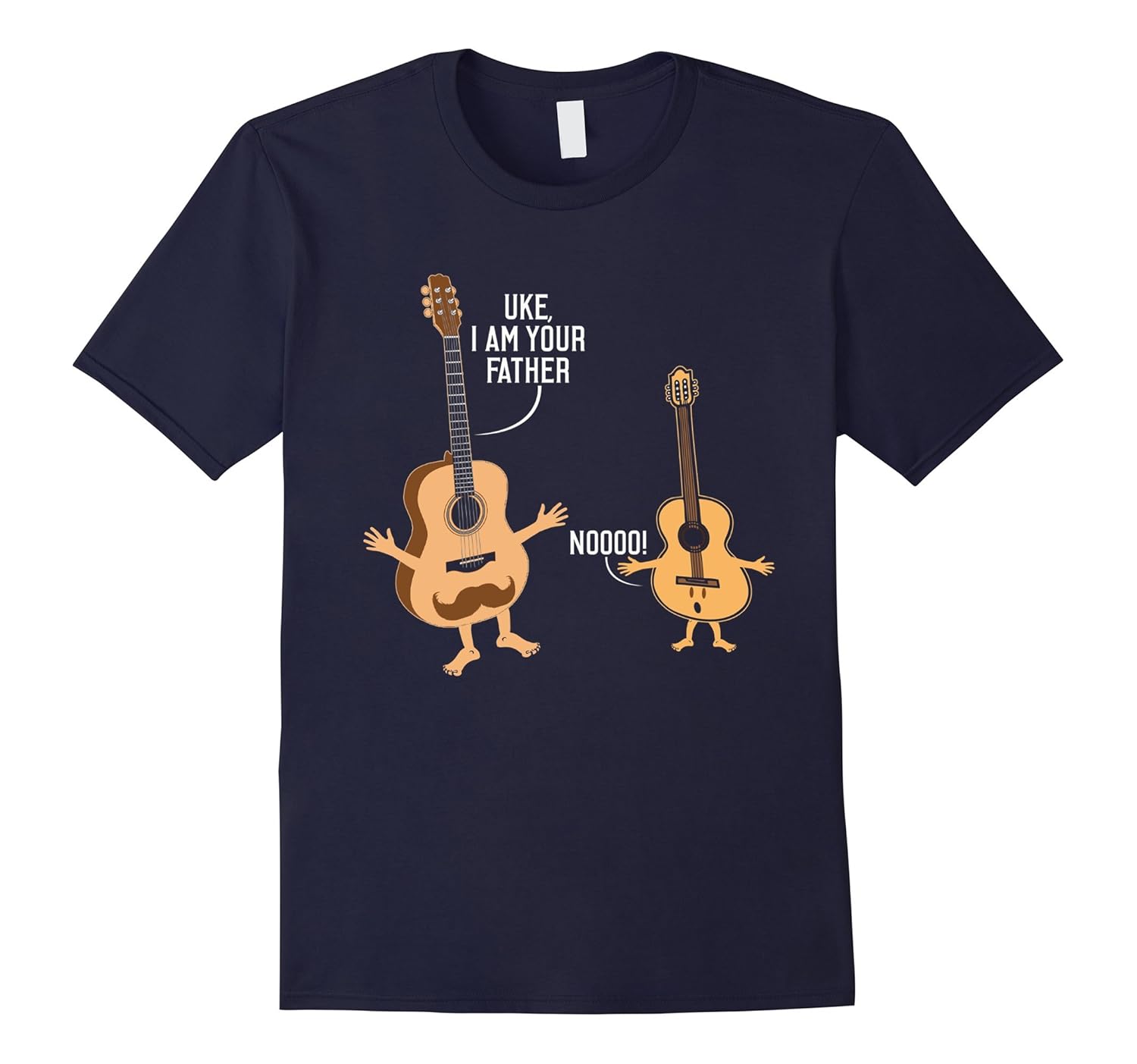 Uke I Am Your Father T Shirt Ukulele Guitar Music-ANZ