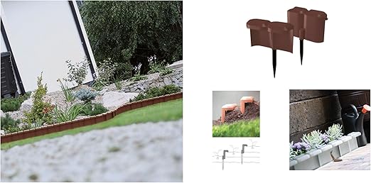 Prosperplast - Cercado para cercado (1,9 m), color marrón: Amazon ...