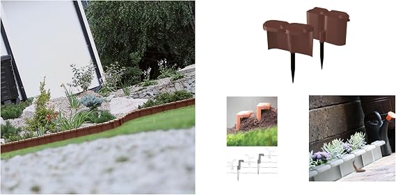 Prosperplast - Cercado para cercado (1,9 m), color marrón: Amazon ...