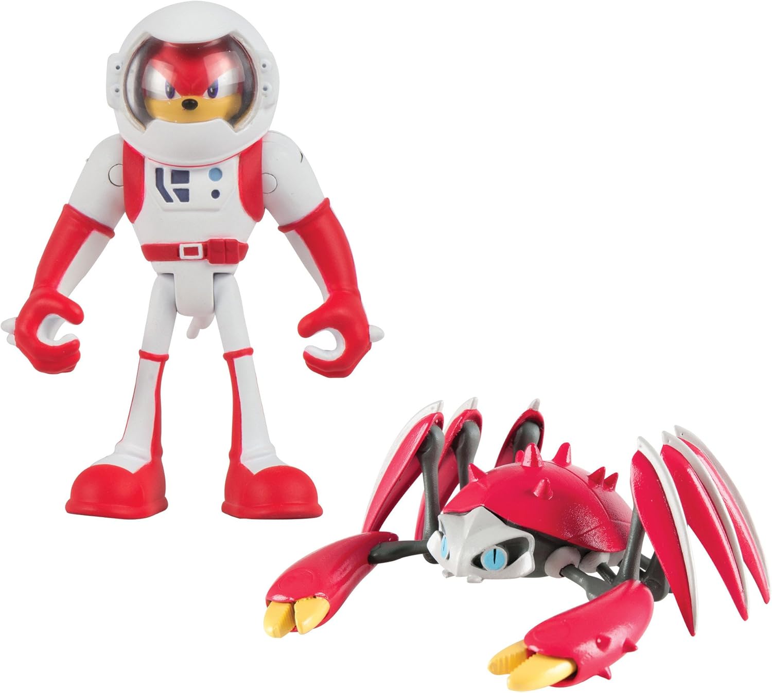 Sonic Tomy Boom 2 Figure Pack, Spacesuit Knuckles & Crabmeat Action Figure