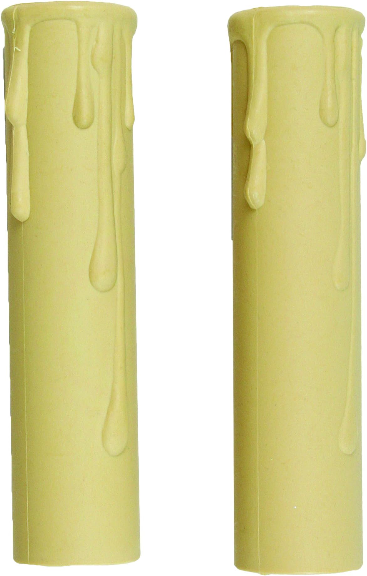 Jandorf 60225 4" Socket Covers Candelabra Base Drip Candle (Pack of 2)
