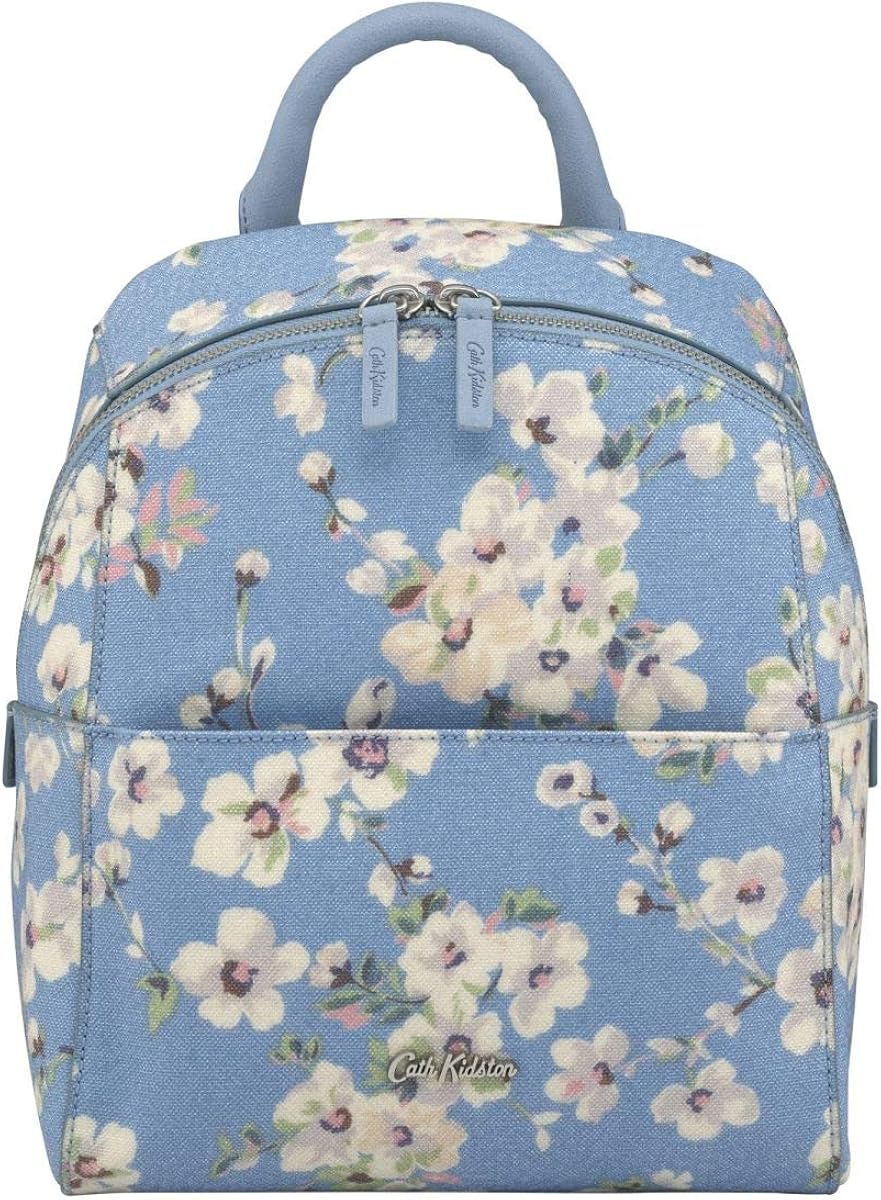 cath kidston blue floral backpack