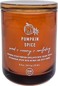 DW Home Pumpkin Spice Scented Candle