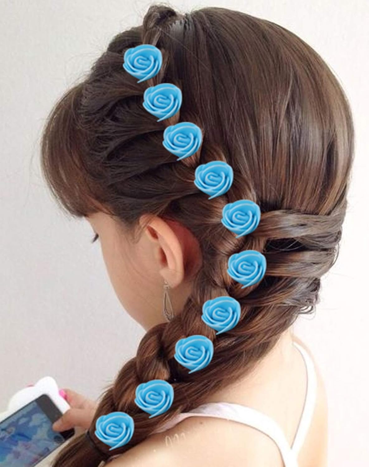 Buy Baal Flower Pins For Hair Styling Hair Flower Clips For Long