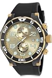 Invicta Men's 17815 Pro Diver Two-Tone Stainless Steel Watch with Black Band