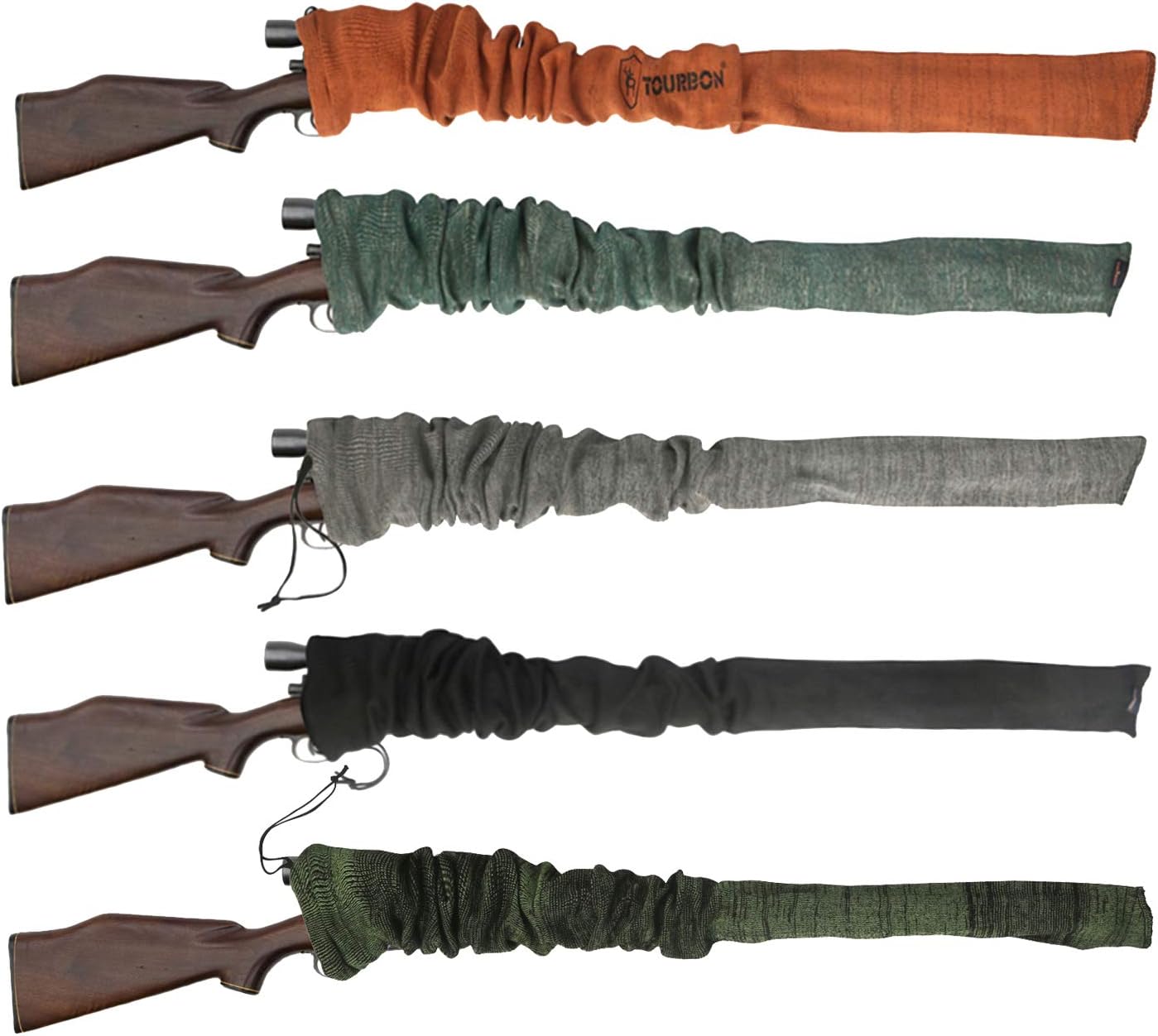 TOURBON Hunting Shooting 52" Shotgun Sleeve Tactical Scoped Rifle Gun